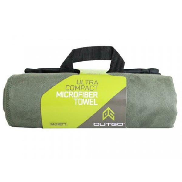 Mcnett Outgo Microfiber Towel- Od Green- Medium 20 In. X40 In. MCN 44033